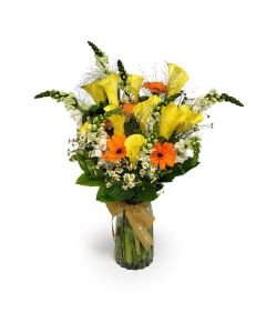 Love You Whole Heartedly flower arrangement